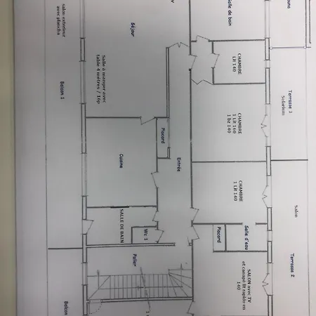 220m2 15p Avec Sauna, Hyper Center Luchon Appartement Bagnères-de-Luchon